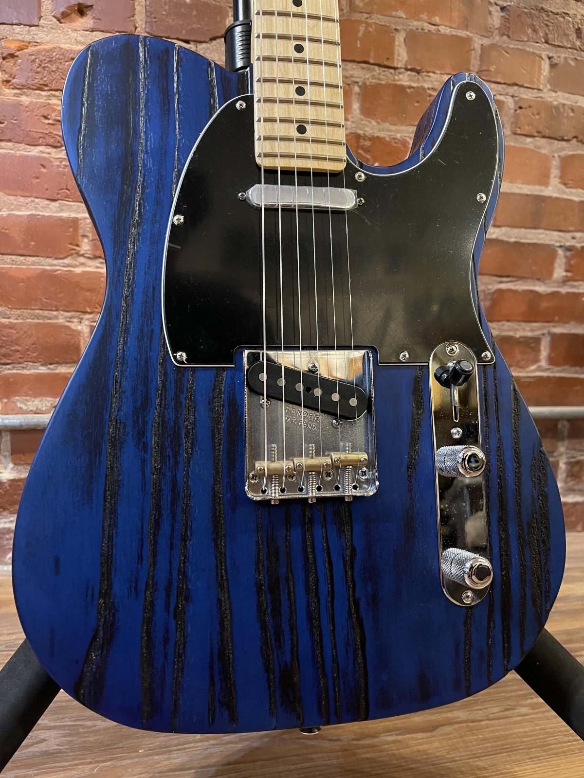 Fender 2014 Limited Edition Sandblast Telecaster MN Sapphire Blue