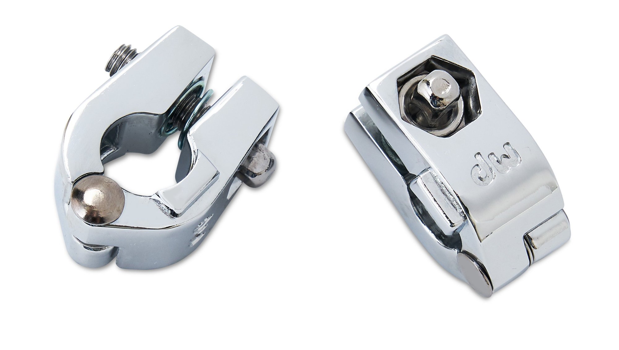 DW 1/2 Hinged Memory Lock 2-Pack Chrome