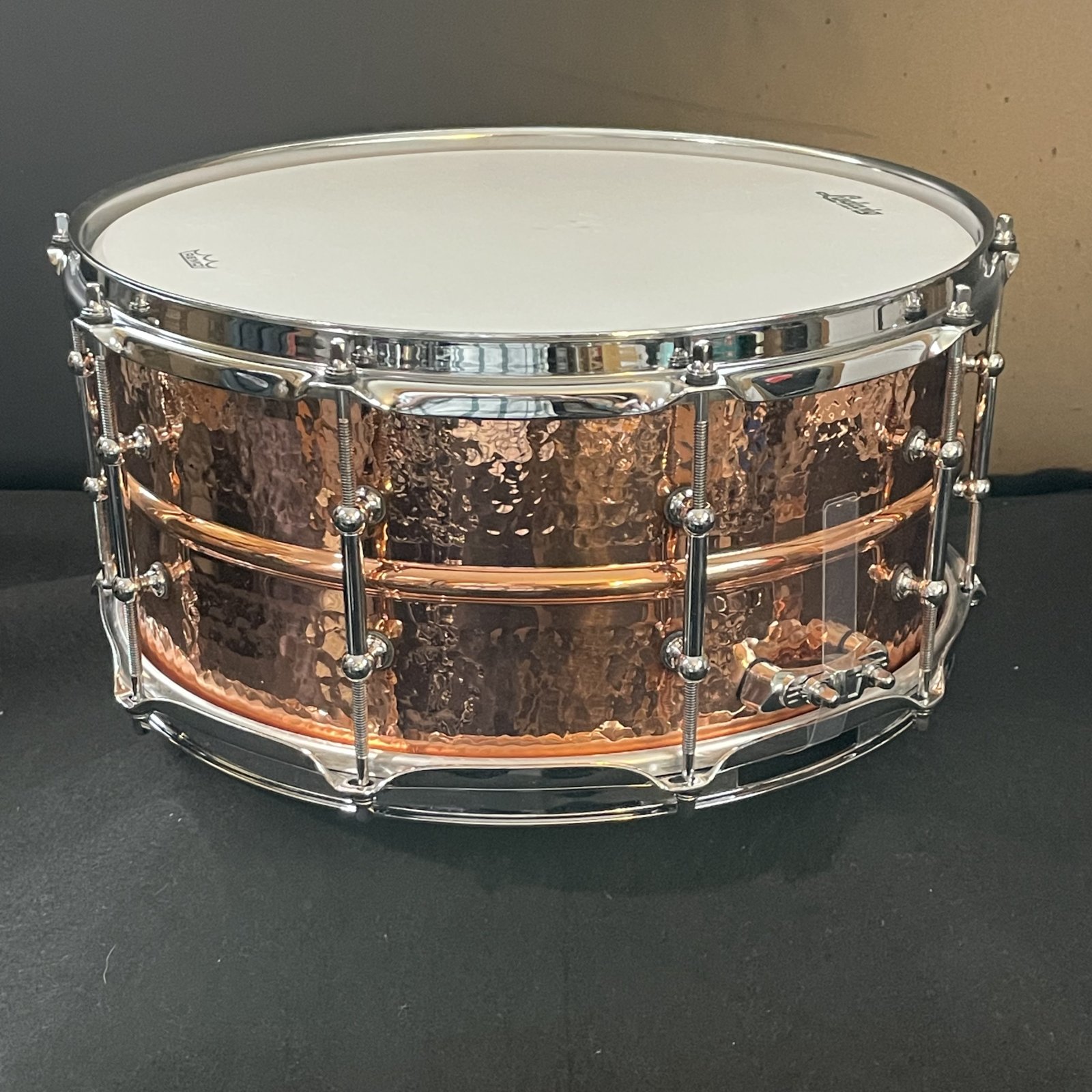 Ludwig Copper Phonic LC662KT 6.5X14 Snare Drum With Tube Lugs