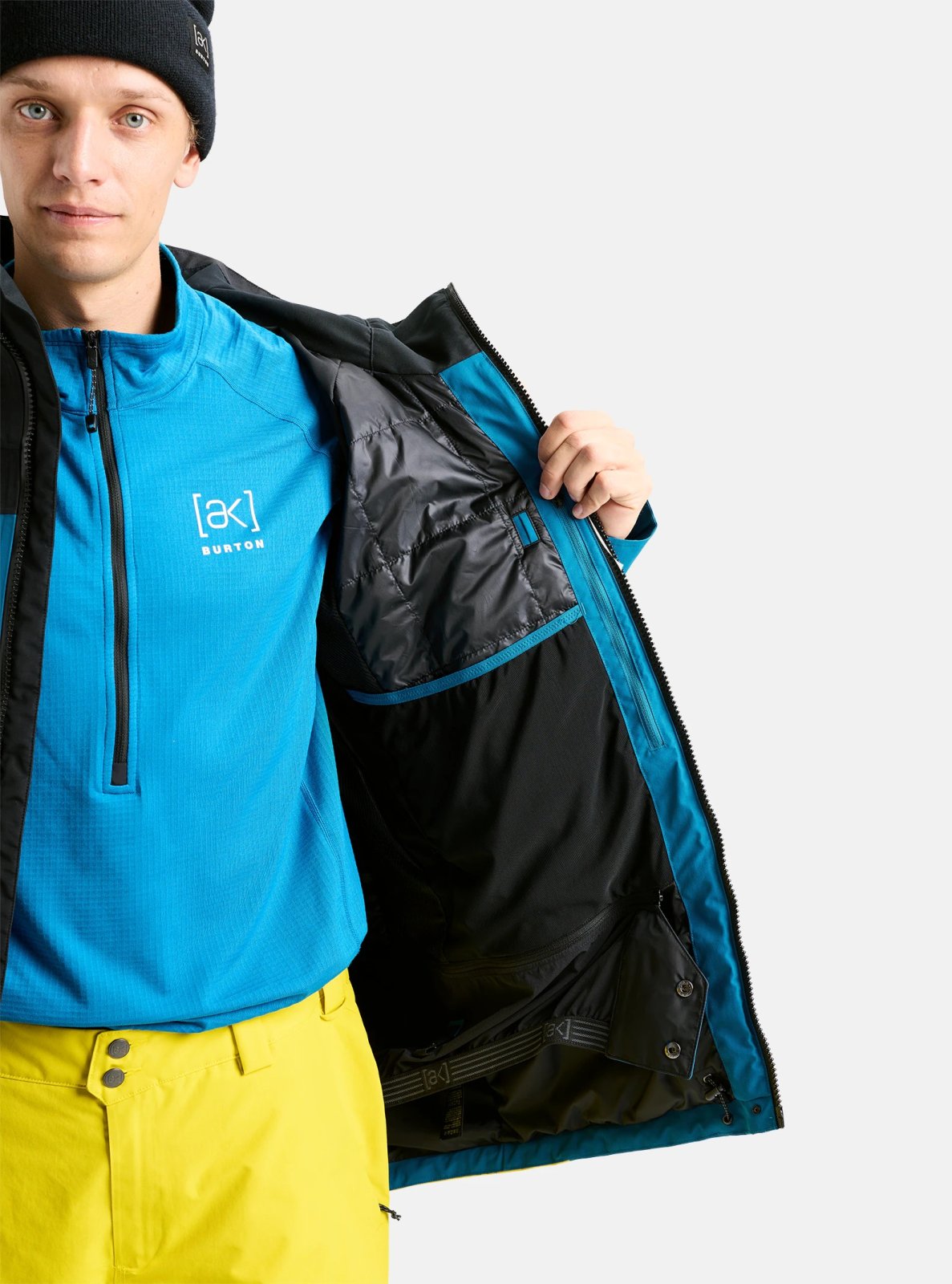 Burton Men's [ak] Swash Gore-Tex 2L Jacket - True Black / Blue