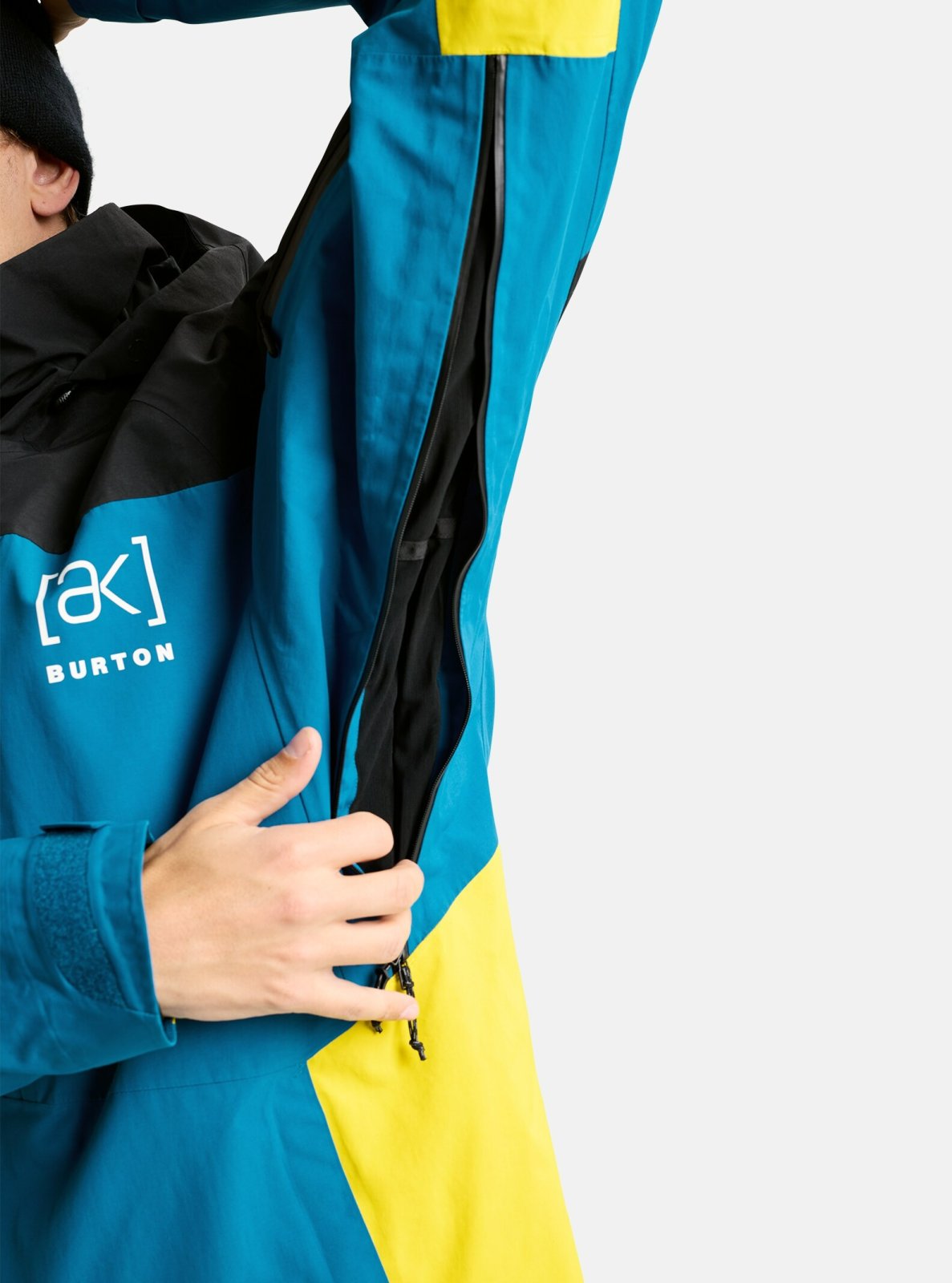Burton Men's [ak] Swash Gore-Tex 2L Jacket - True Black / Blue