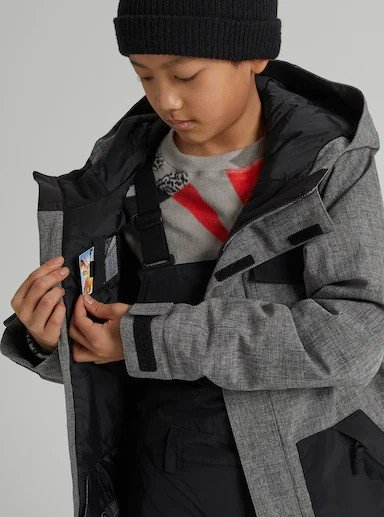 Burton Boys' Dugout Jacket - Bog Heather