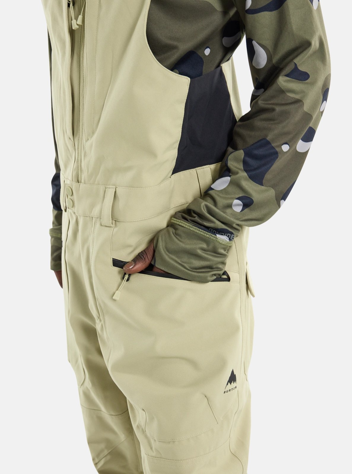 Burton Men's Reserve 2L Bib Pants - Mushroom