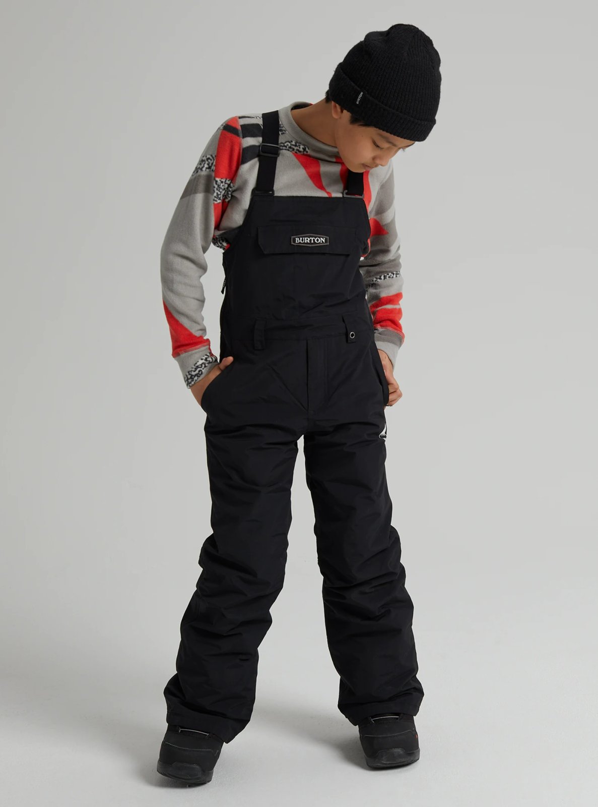 Burton Kids' Skylar 2L Bib - True Black