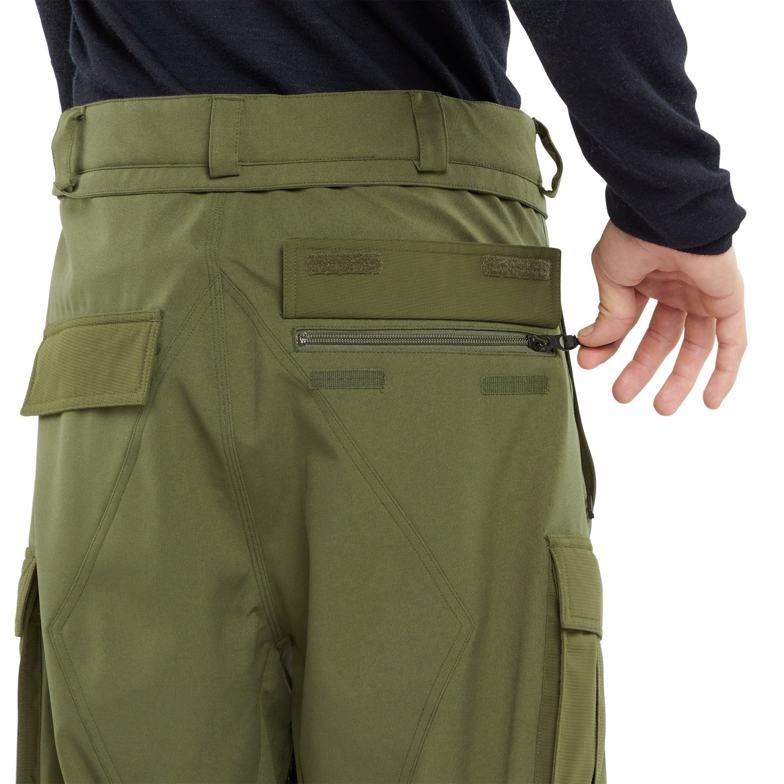 Volcom Mens NWRK Baggy Pant - Military 