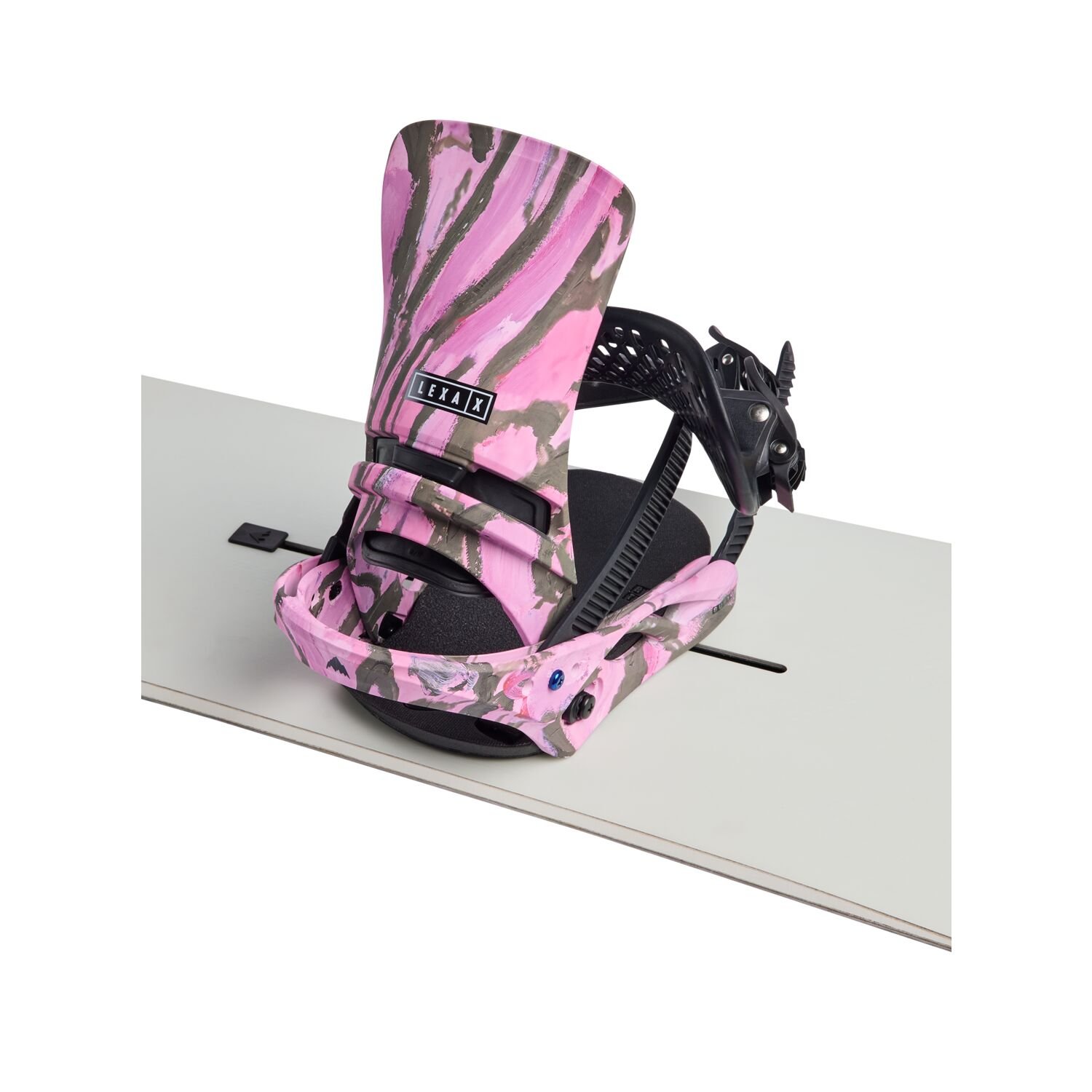 Burton Women's Lexa X Re:Flex Bindings 2025 - Gray/Pink - 193177920056