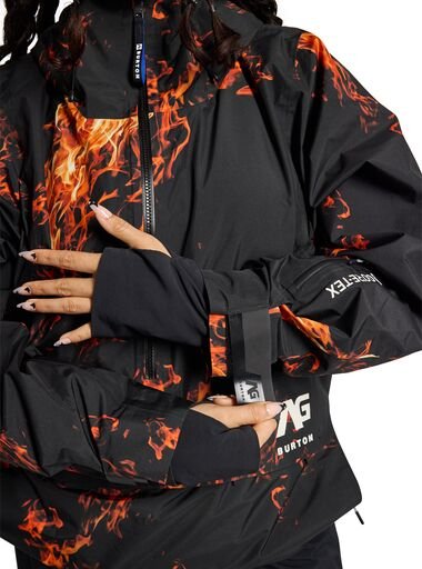 ジャケット・アウター 00sPatagonia Liquid SkyJjacket GORE-TEX Analog GORE-TEX 2L Jacket - Orange Flame - 193177937641