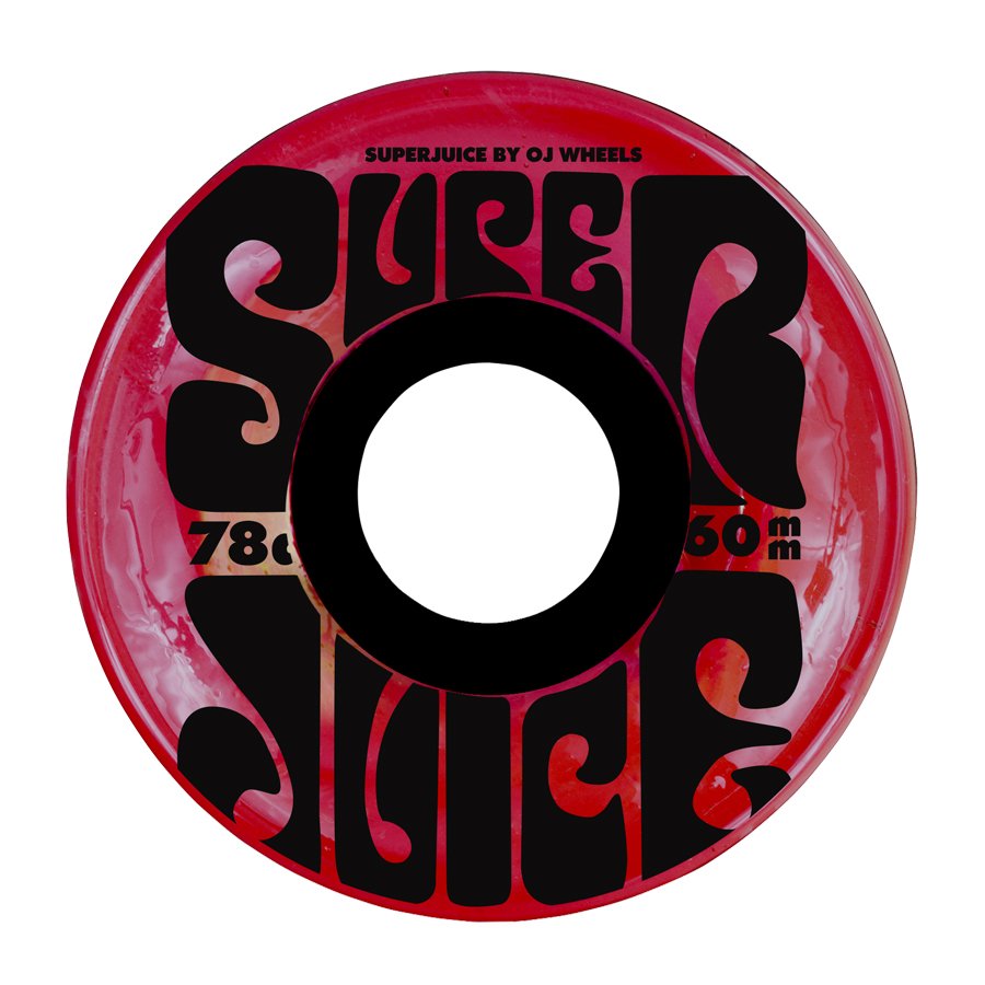 Oj Wheels: 60mm Super Juice 78a – Lip Trix Boardshop