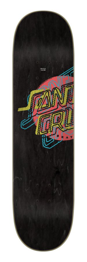 Santa Cruz - No Pattern Dot Everslick 8.0in x 31.6in Skateboard Deck