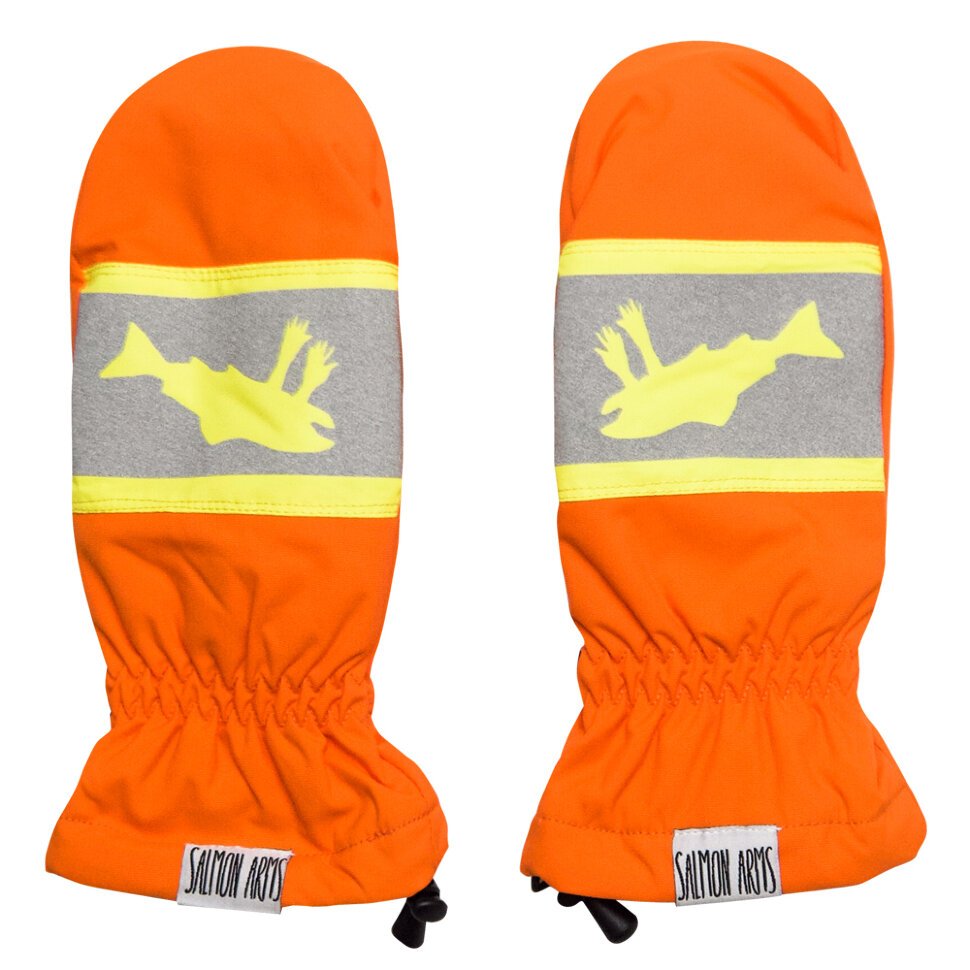 SALMON ARMS CLASSIC MITT S オレンジ Survival Overmitt