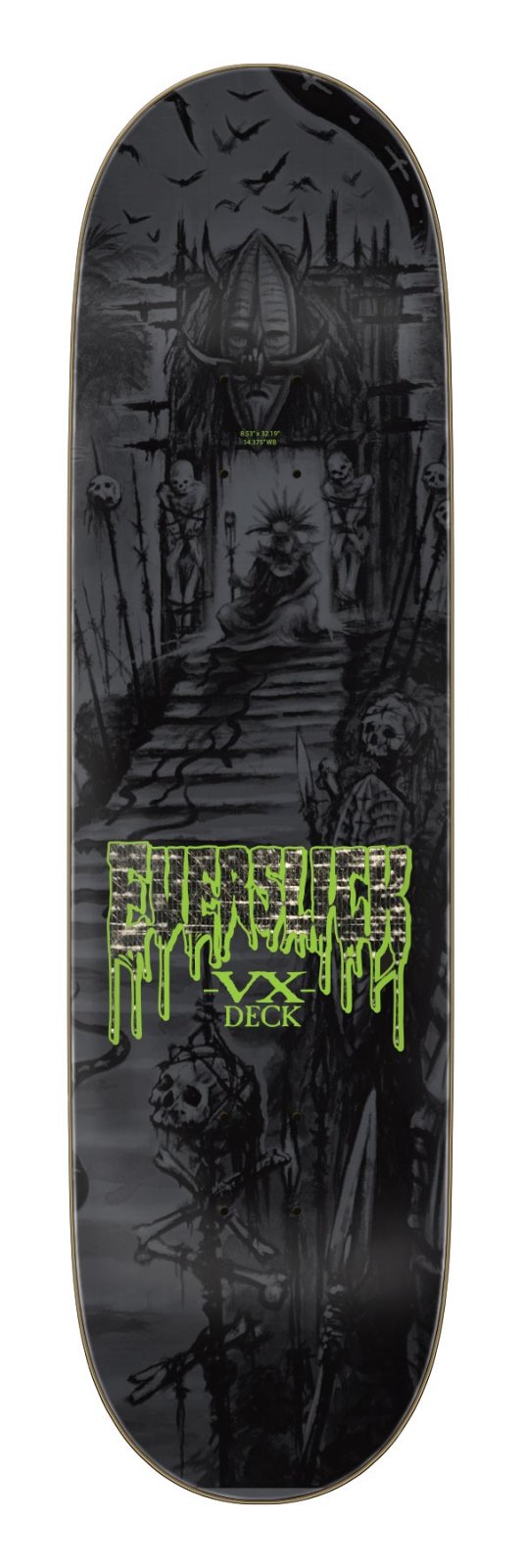 Creature Russell Voodoo Isle VX Everslick Deck - 8.53in x 32.19in