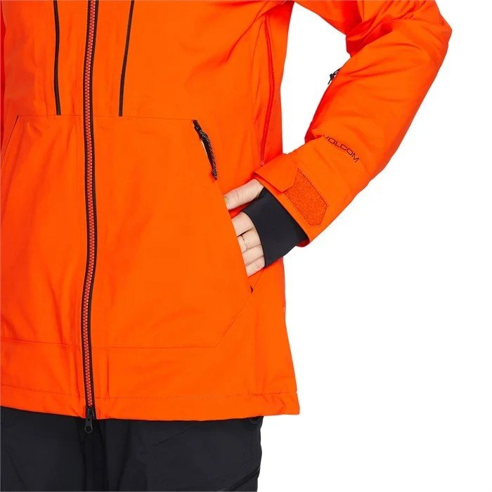 Volcom VS 3L Stretch GORE-TEX Jacket 2023 - Orange Shock