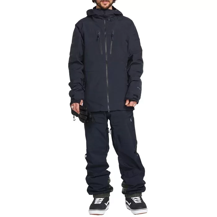 【新品】VOLCOM 24-25 3L GORE BIB OVERHAULER Volcom Rain GORE-TEX Bib Overalls - Men's | evo