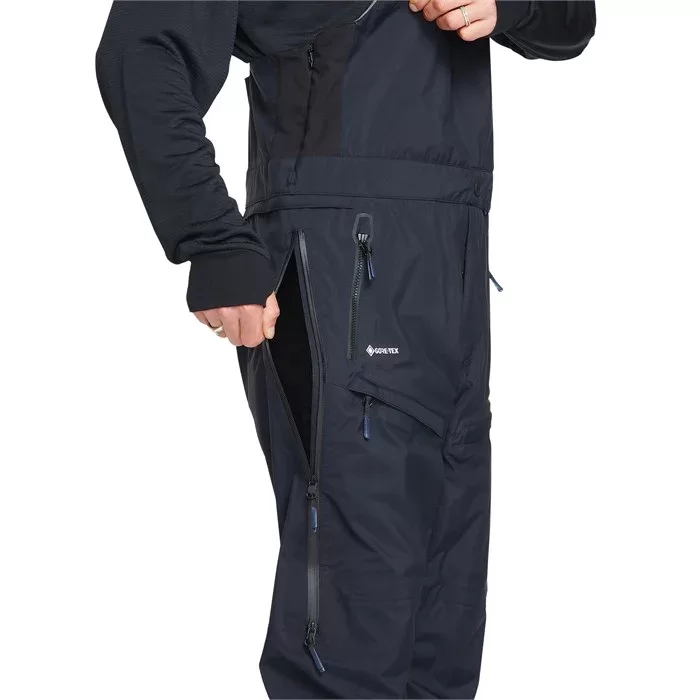 【新品】VOLCOM 24-25 3L GORE BIB OVERHAULER Volcom 3L GORE-TEX Overhauler Bib Pants - Black