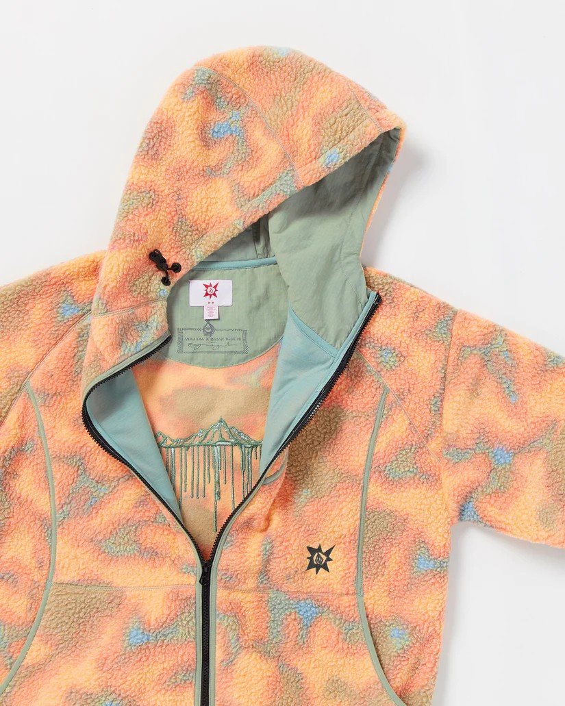 VOLCOM TT B IGUCHI ZIP FLEECE XL ボルコム Tt+B+Iguchi+Zip+Fleece+Jacket.