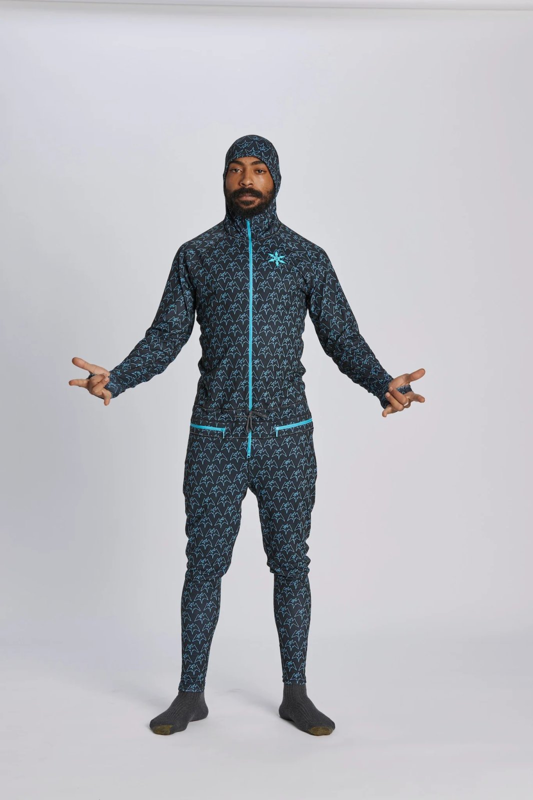 Airblaster Men's Classic Ninja Suit - Hot Big Stripe