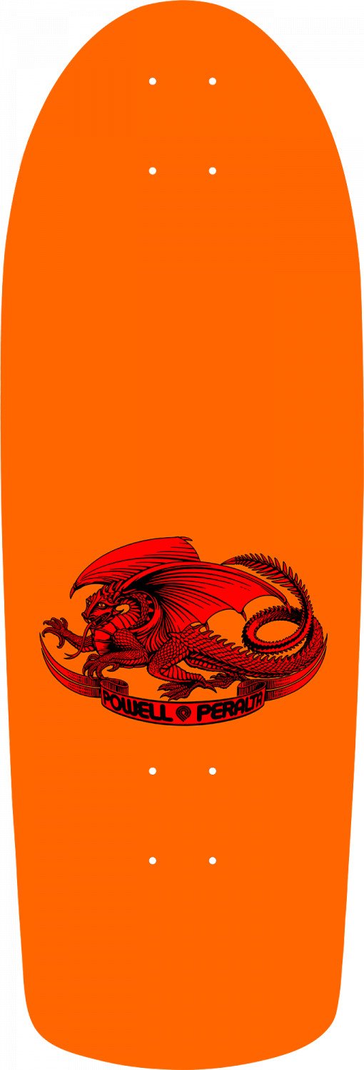 Powell Peralta OG RIPPER ORANGE 10インチ Powell Peralta OG Ripper Skateboard Deck Orange - 10 x 30
