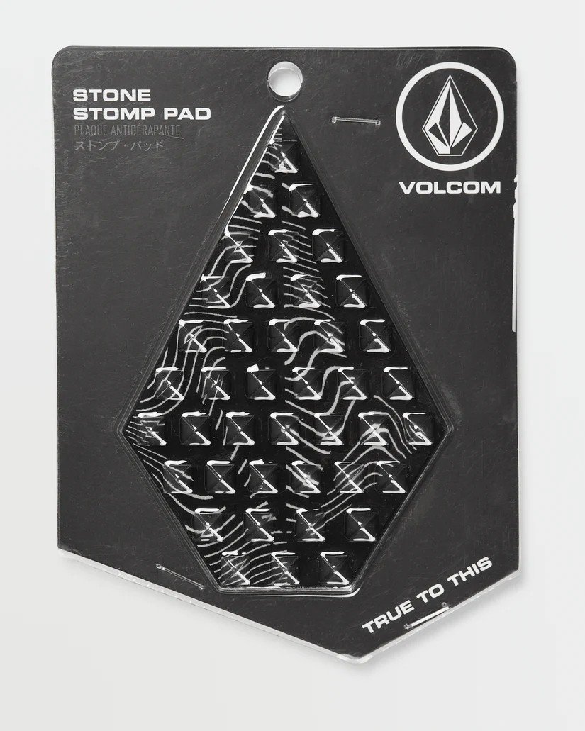 VOLCOM Mini Stone STOMPS Pad Antiscivolo, Adulti Unisex, Nero (Nero) Taglia Unica