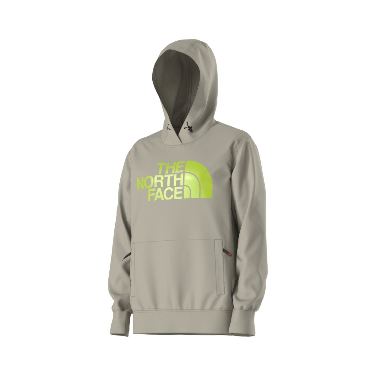The North Face Men's Tekno Logo Hoodie - Clay Grey - 197065288488