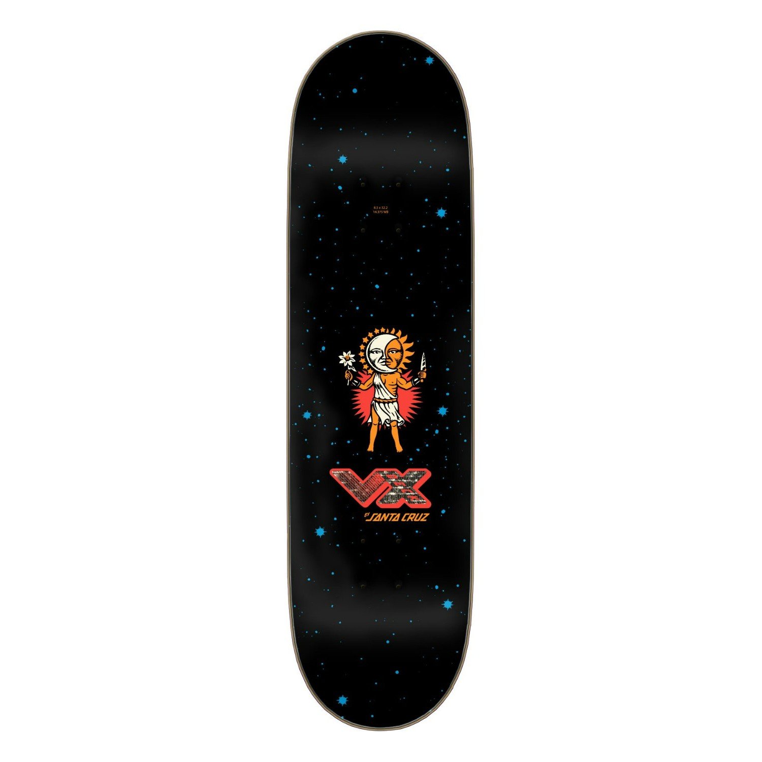 Santa Cruz Wooten Crest VX Deck - 8.5