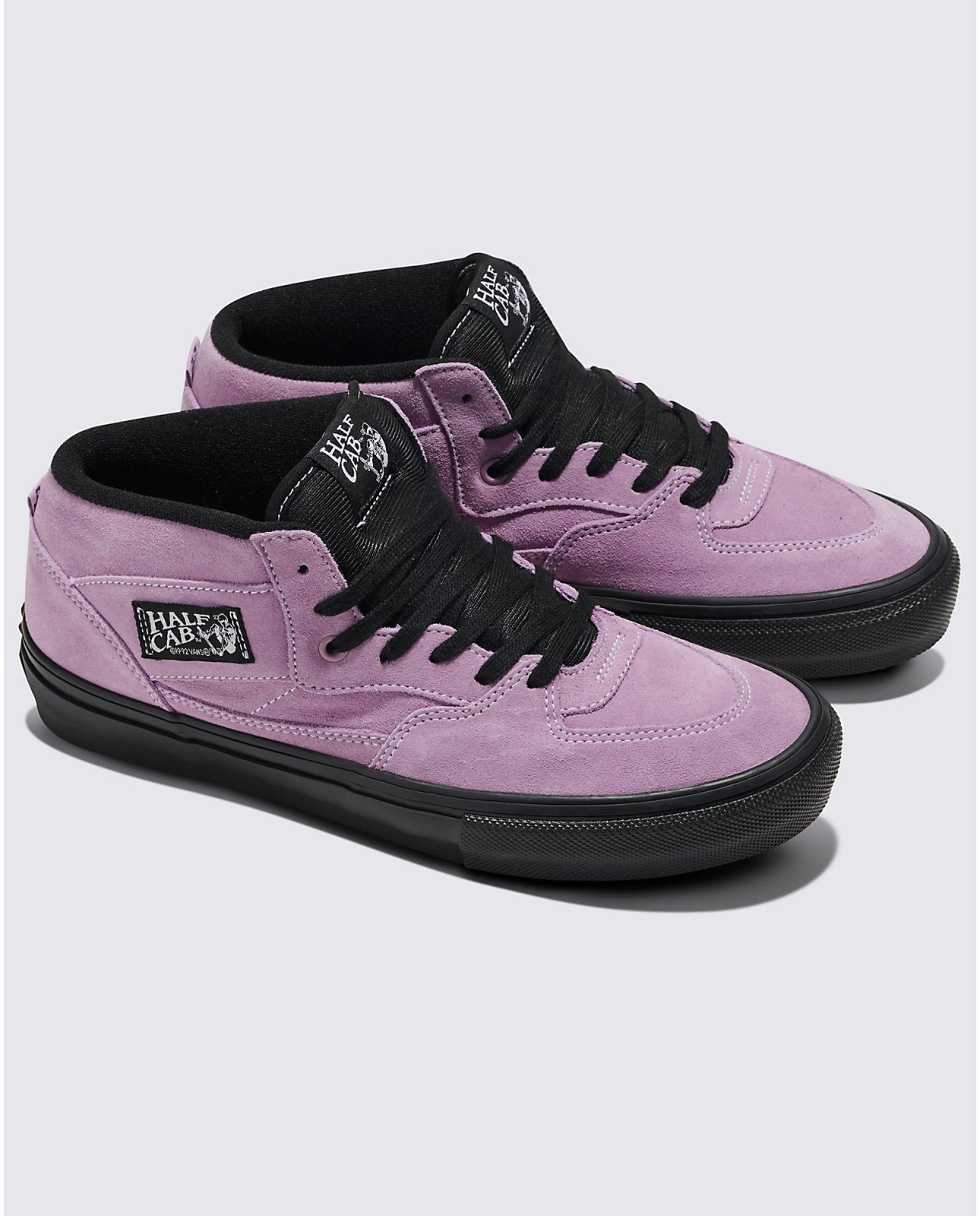 Vans Skate Half Cab Shoes - Lavender Fog/Black
