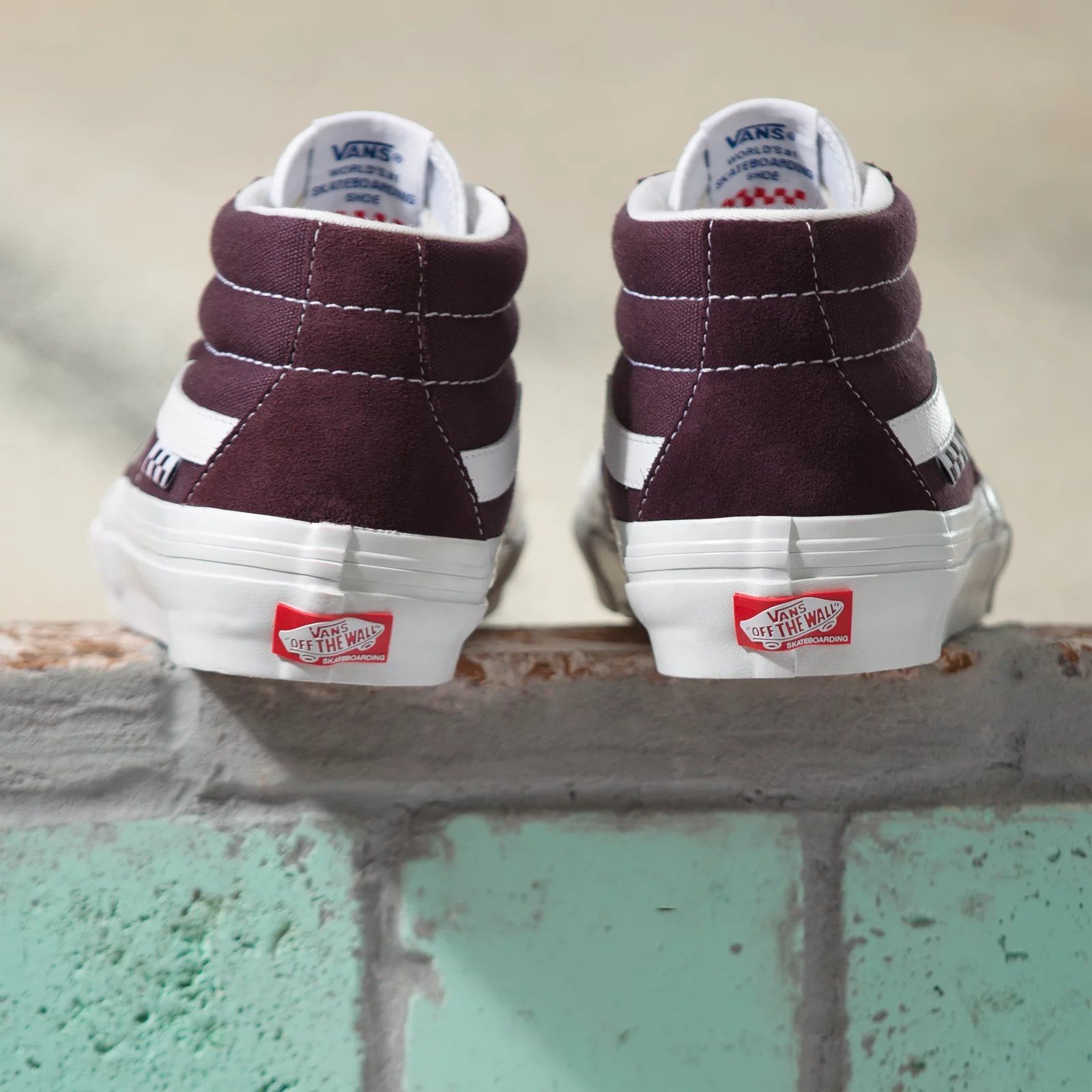 Vans Wrapped Skate Grosso Mid - Wine