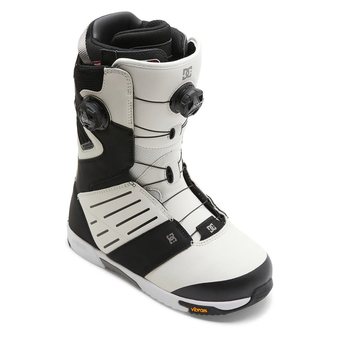 DC Judge BOA Snowboard Boots 2025 - White Black Citrus