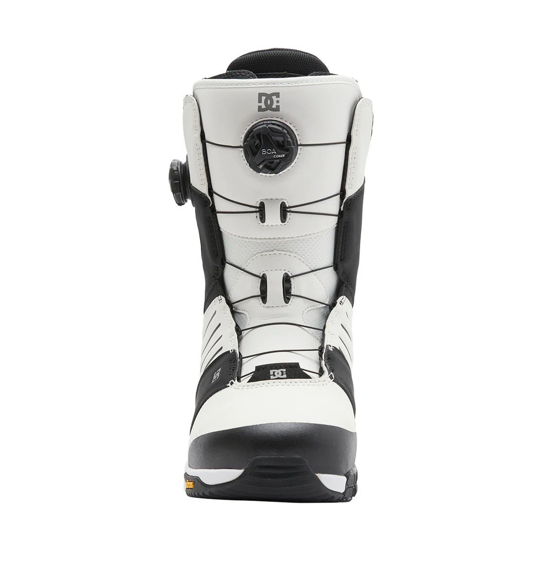 DC Judge BOA Snowboard Boots 2025 - White Black Citrus