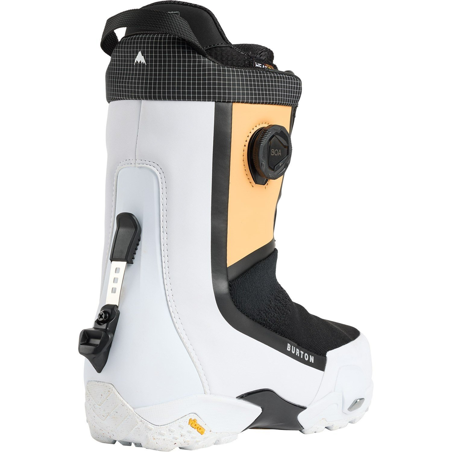 Burton Men's Highshot X Step On Snowboard Boot - Orange Cream/Multi