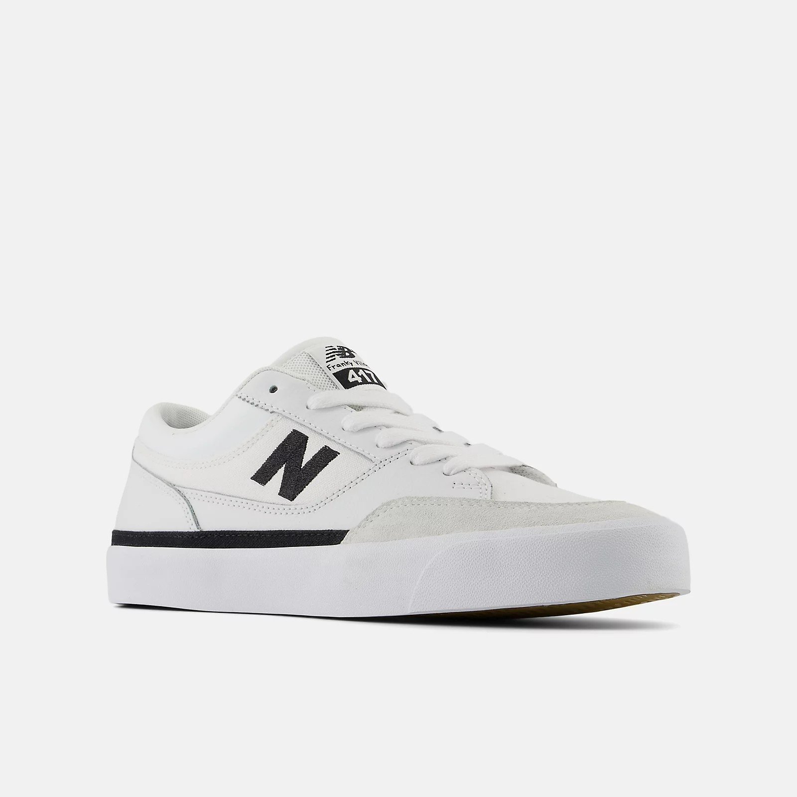 New Balance Numeric Franky Villani 417 Low Shoes - White With Black