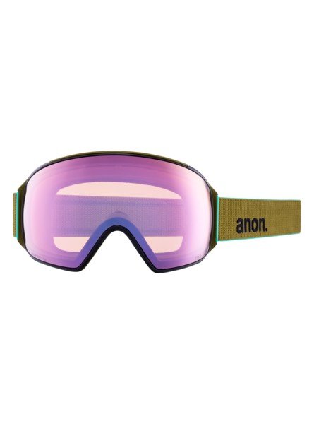 Anon M4 Toric Goggles + Bonus Lens + MFI Face Mask - Green