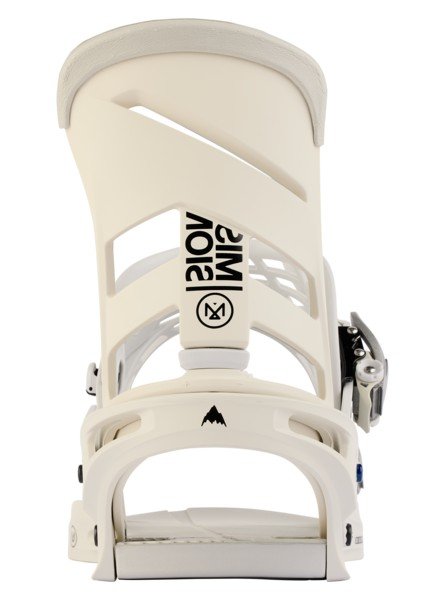 【新品】BURTON Mission STOUT  WHITE  MNS M Burton Mission Re:Flex Snowboard Bindings - Stout White