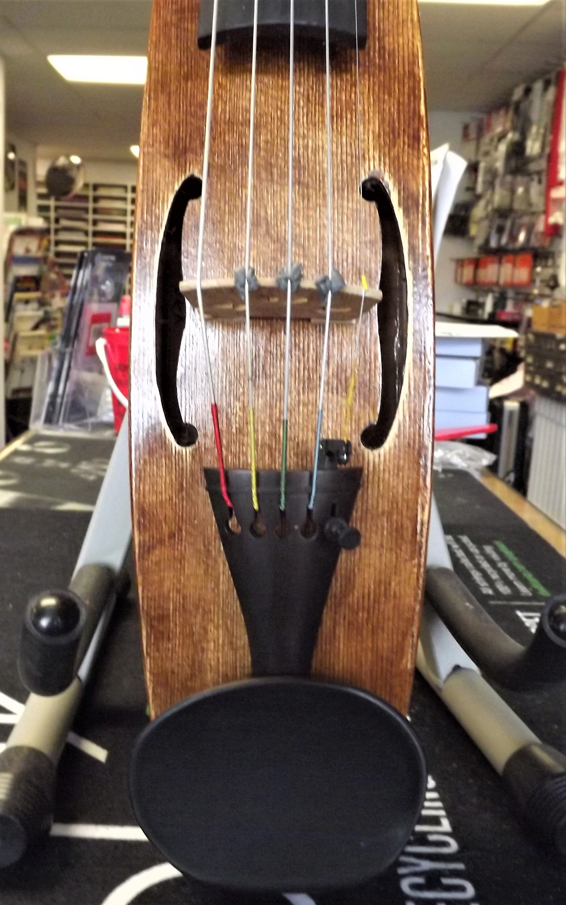 Custom Made Travel Violin/Viola Maple with Case made by Don Rickert