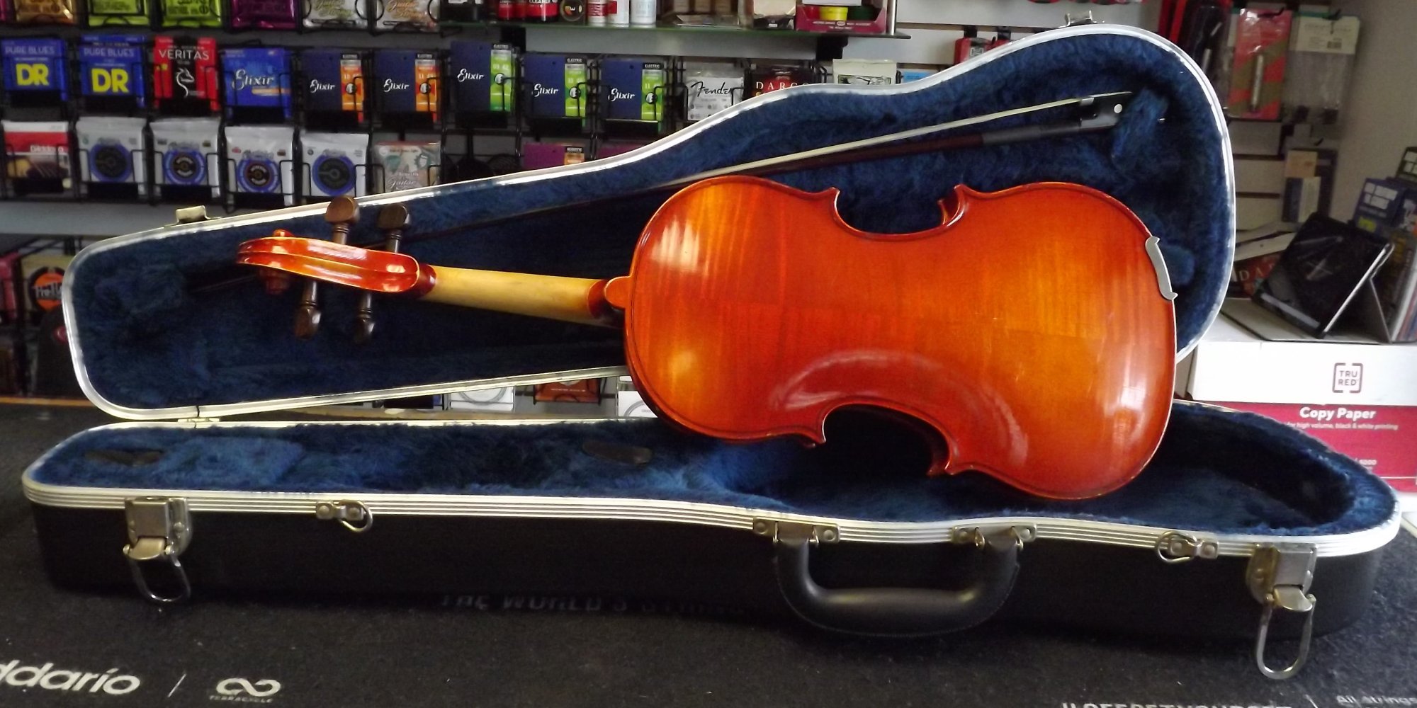 Glaesel V131 N9682 4/4 Violin Outfit German