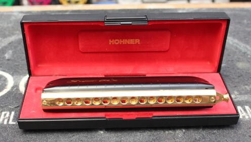 Hohner Super 64X Chromatic Harmonica Pre-owned