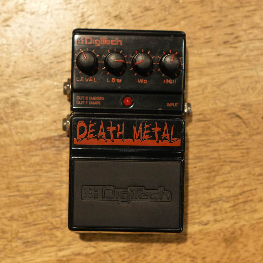 ギター Digitech DEATH L Digitech Death Metal Distortion Guitar Effect Pedal Very