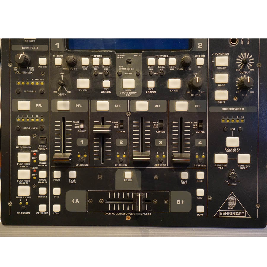 Behringer DDM4000 Professional 4-Channel Digital DJ Mixer