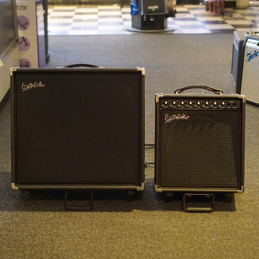 Evans Amps RE200 Guitar Combo Amp w/SES200 Extension Cab - Used