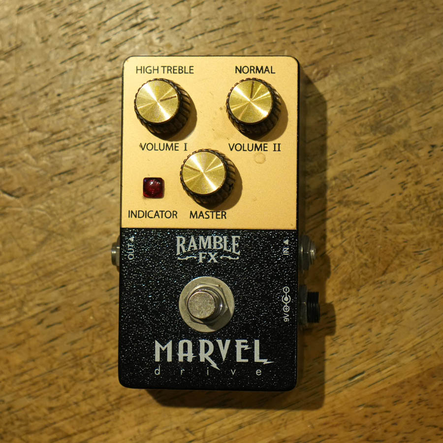Ramble FX MARVEL Drive ギターエフェクター Ramble Fx Marvel Drive - YouTube