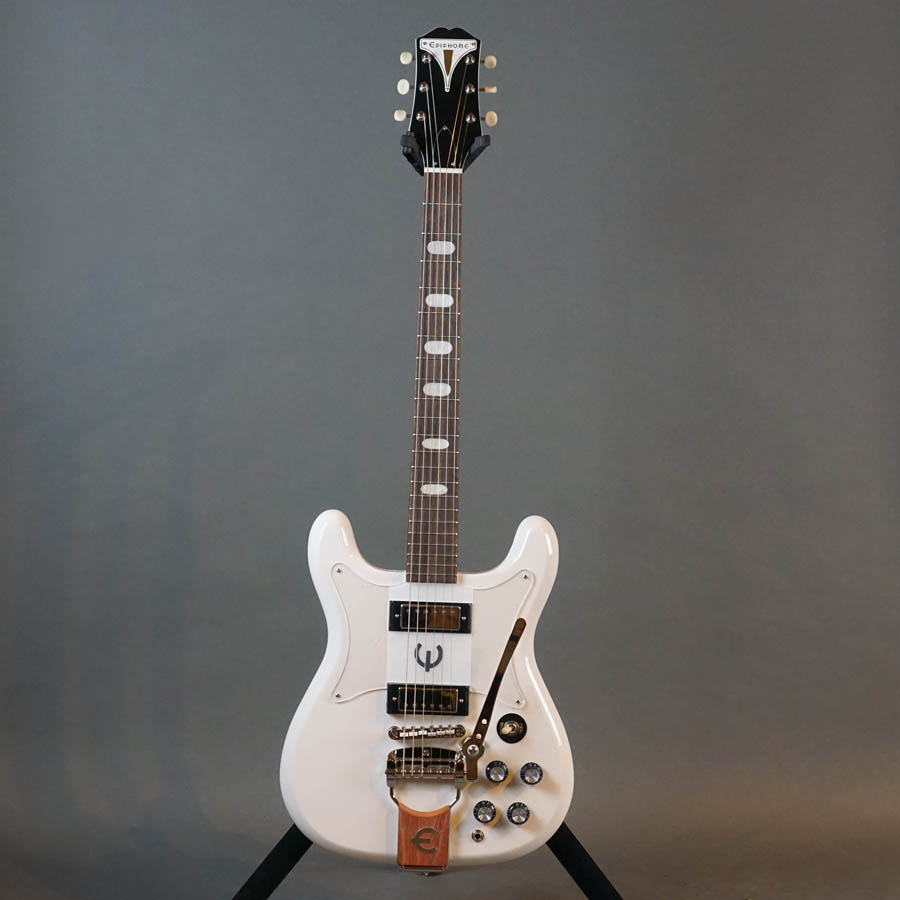 Epiphone Crestwood Custom Tremotone Electric Guitar Polaris White