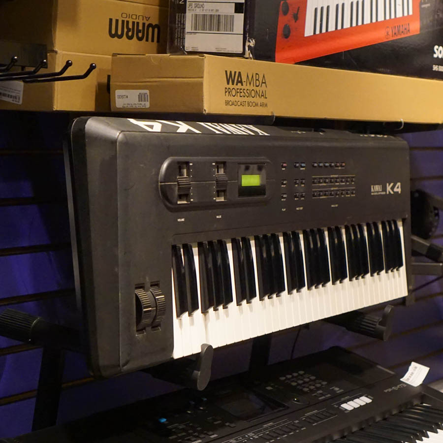 Kawai K4 16-bit Digital Synthesizer Keyboard (1989) - Used