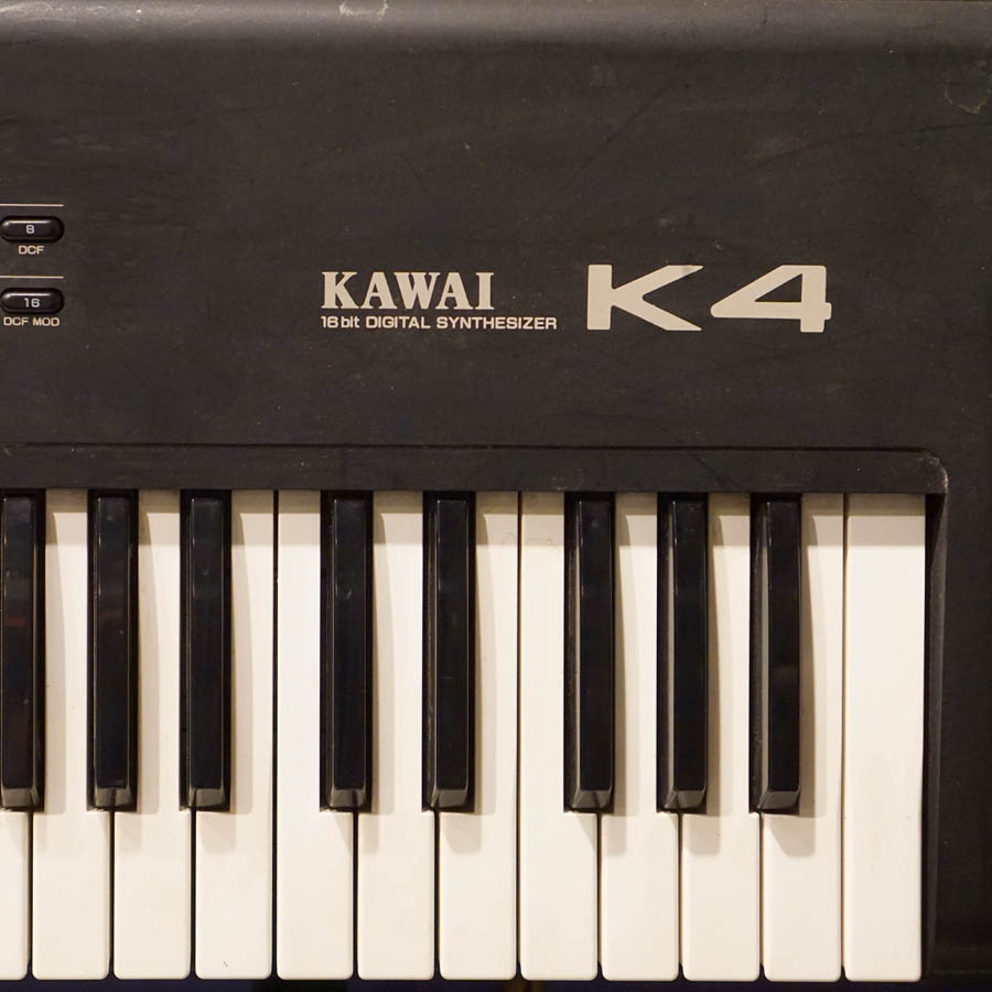 Kawai K4 16-bit Digital Synthesizer Keyboard (1989) - Used