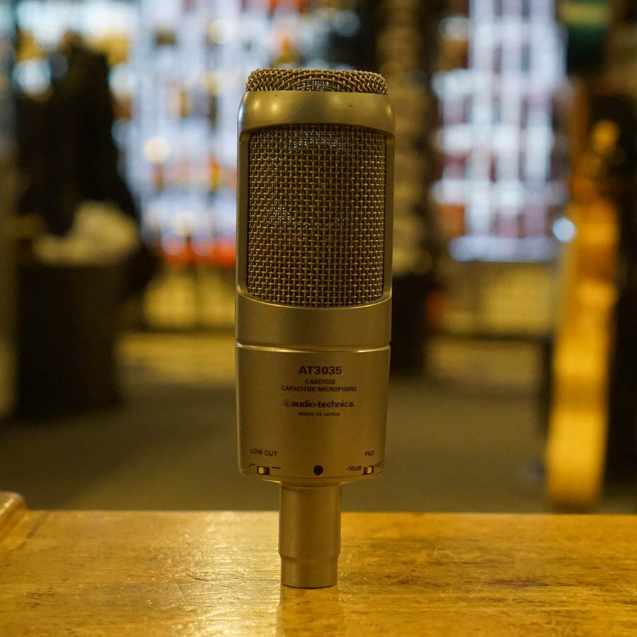 Audio-Technica AT3035 Large Diaphragm Cardioid Condenser Microphone - Used