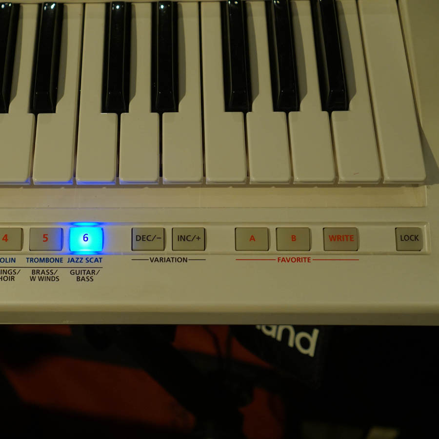Roland AX-09 Lucina 37-Key Keytar Synthesizer Pearl White - Used