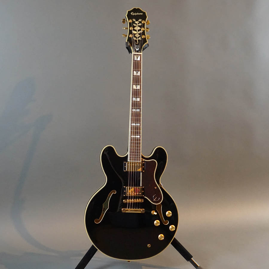Epiphone Sheraton II Pro Thinline Semi Hollow Electric Ebony