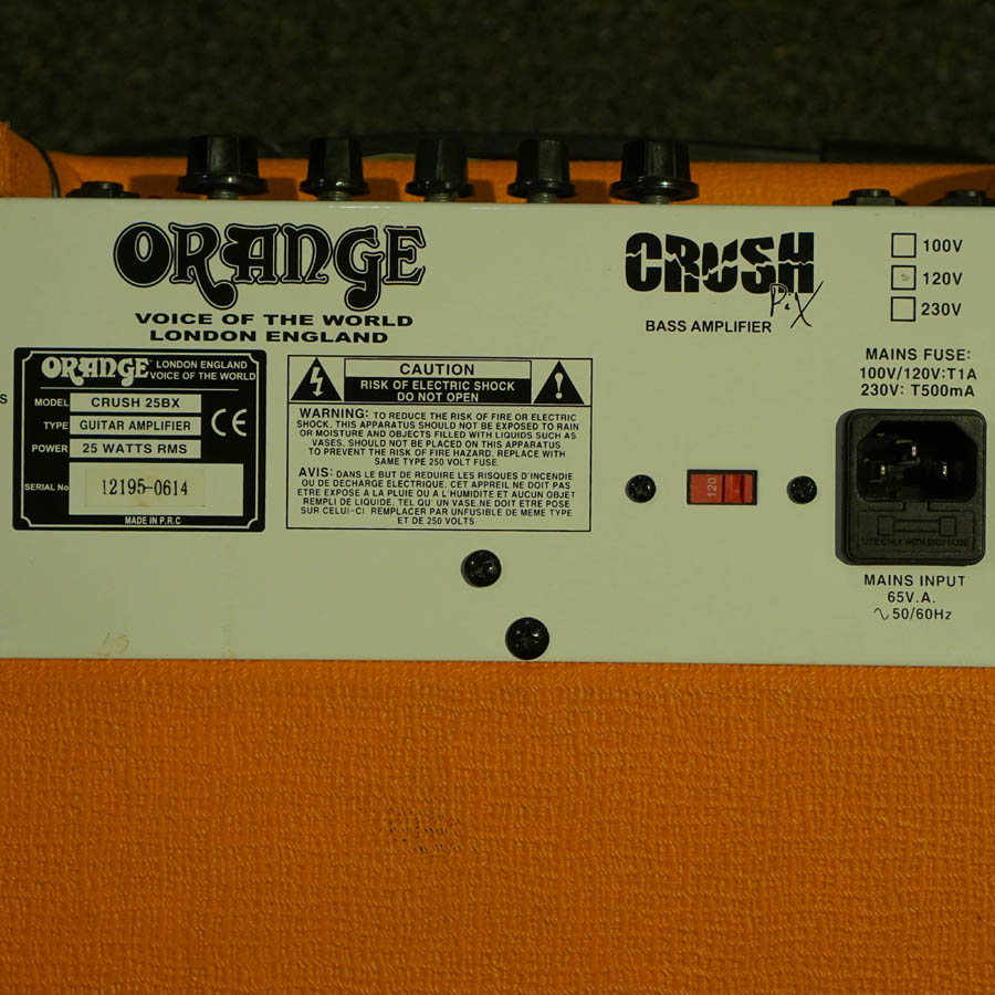 Orange Crush 25BX 1x8 25w Bass Combo Amp - Used
