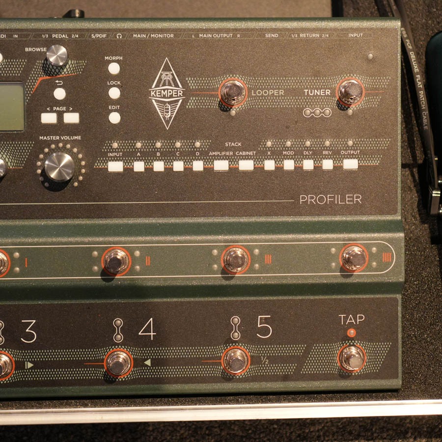 Kemper Profiler Stage MK1 Guitar Multi-Effects Board w/Case - Used