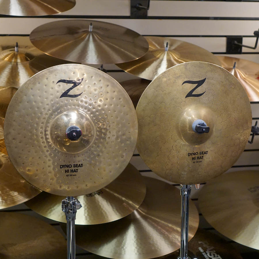 Zildjian 13 Dyno Beat Hi Hat Cymbal Set - Used