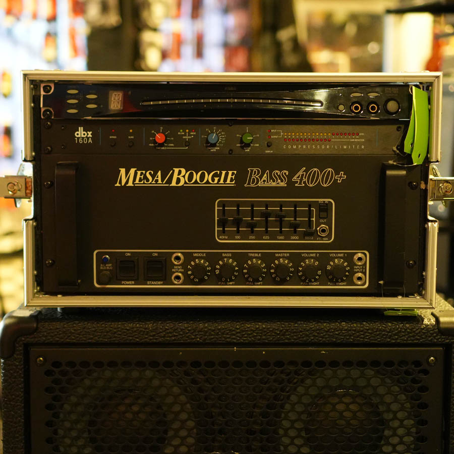 Mesa Boogie Bass 400+ 500-Watt Tube Rackmount Bass Amp Head - Used