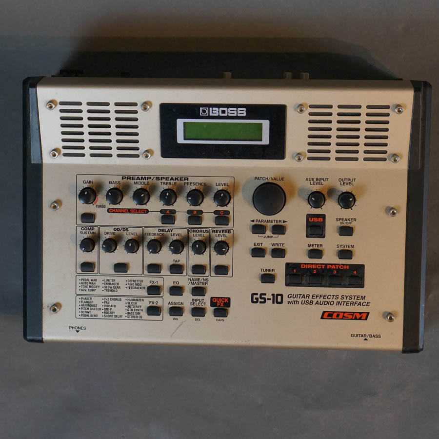 サ*き様 BOSS GS-10 ギター＆ベースエフェクトシステム 美品 サ*き様 BOSS GS-10 美品 BOSS GS-10 ギター＆ベースエフェクト